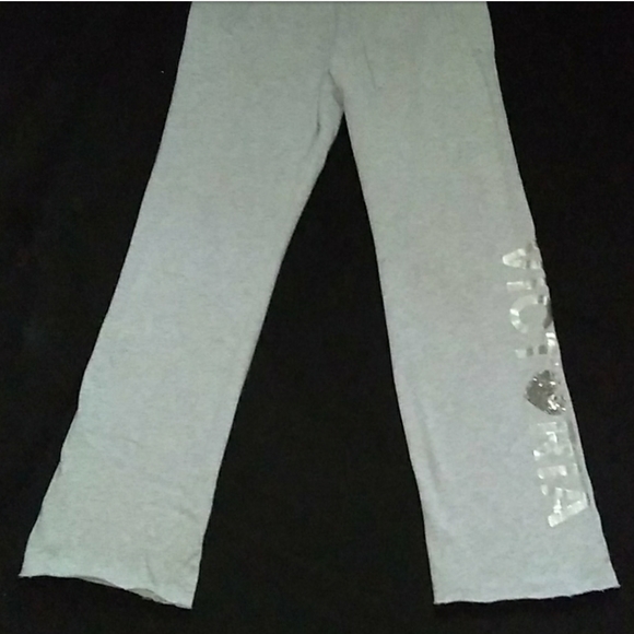 Victoria's Secret Raw Hem Lounge Pants NEW COND. - Picture 3 of 15